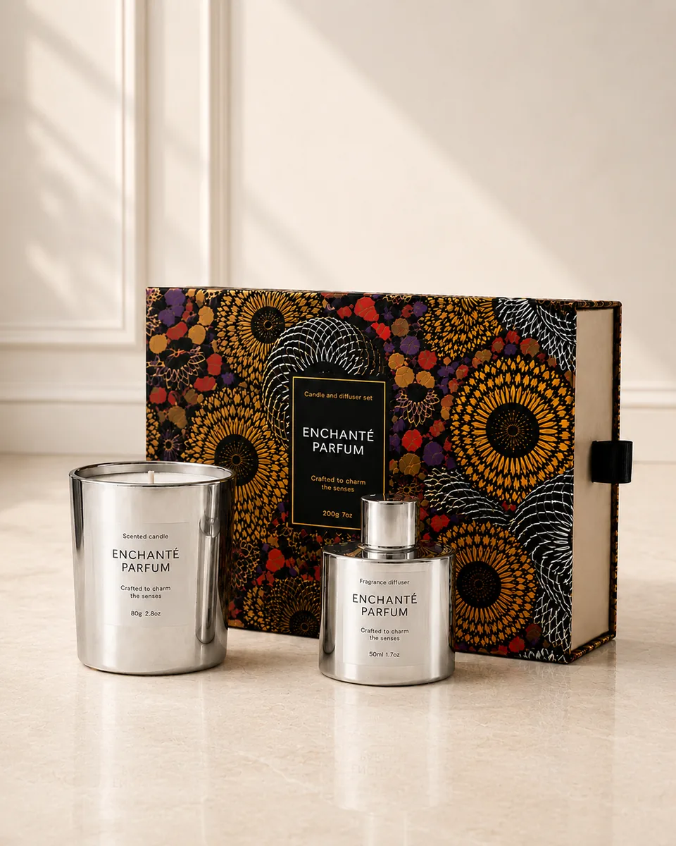 ENCHANTÉ PARFUM — SET VELA y DIFUSOR Relaxing Tea